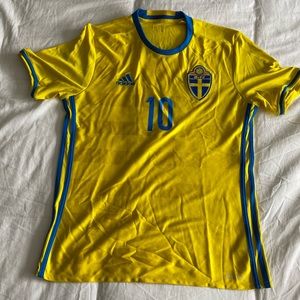 Zlatan Ibrahimovic Sweden Jersey 2018 World Cup